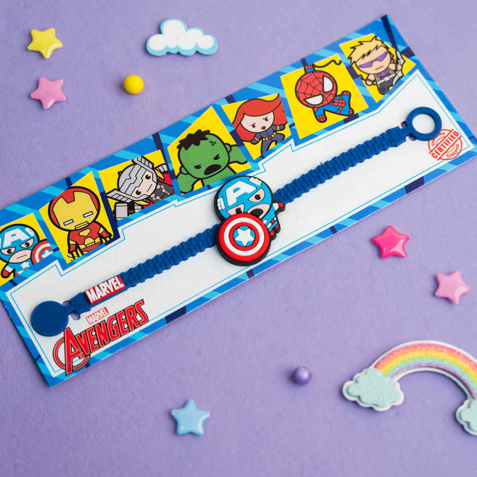 Captain America | Kids Rakhi | Pack of 1 | Marvel Rakhi
