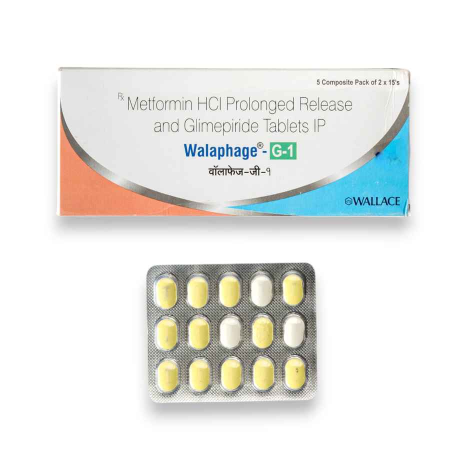 Walaphage-G 1 Tablet PR