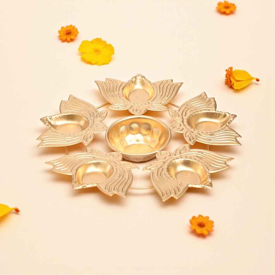 Lotus Design Urli Diya | Mad Over Print