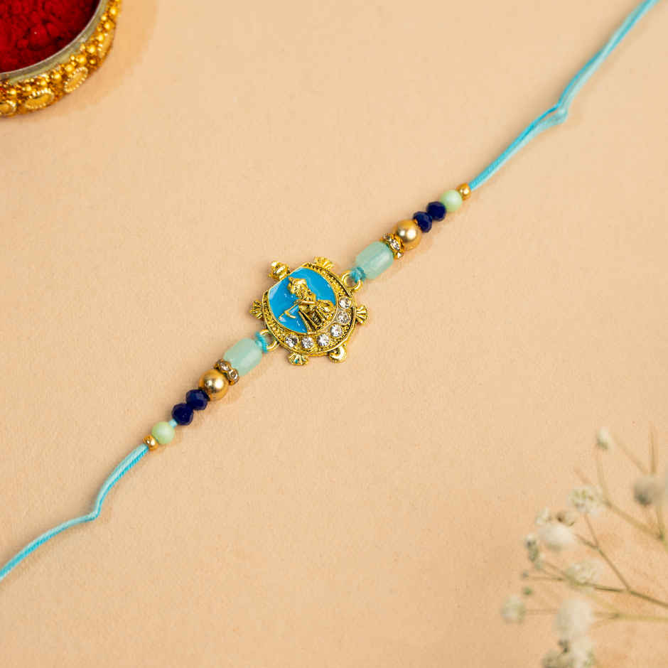 Rakhi for Brother | Lord Krishna | Religious | Pack of 1 | Shree Rakhi