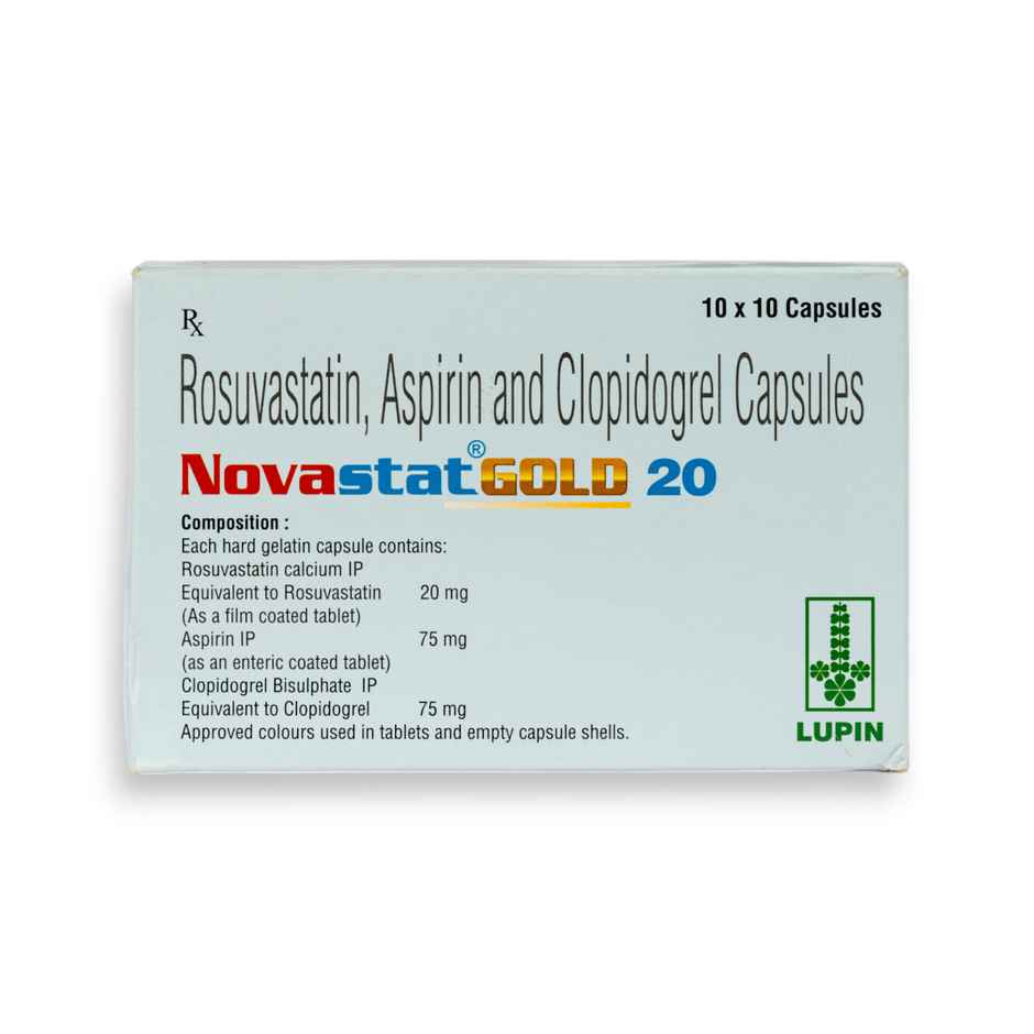 Novastat Gold 20 Capsule
