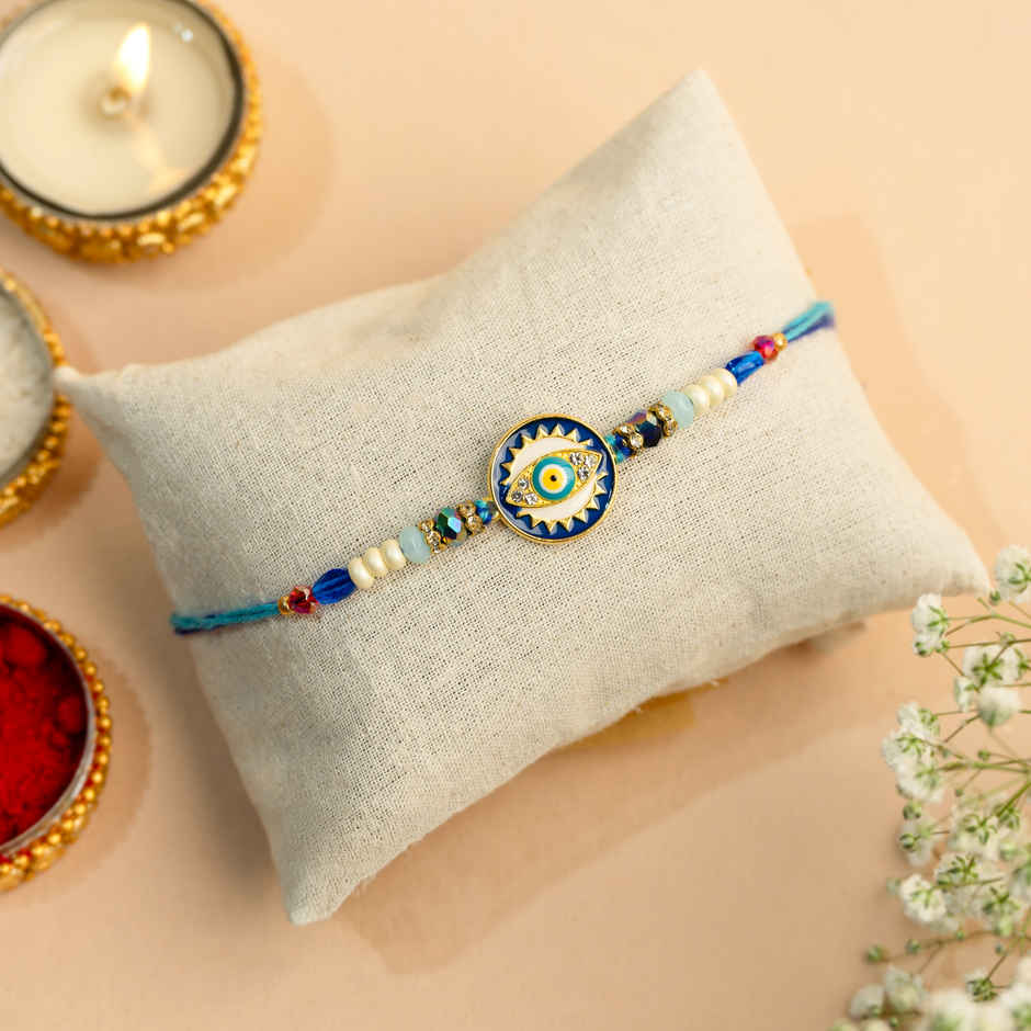 Rakhi for Brother | Evil Eye | Pack of 1 | Avyaan Rakhi
