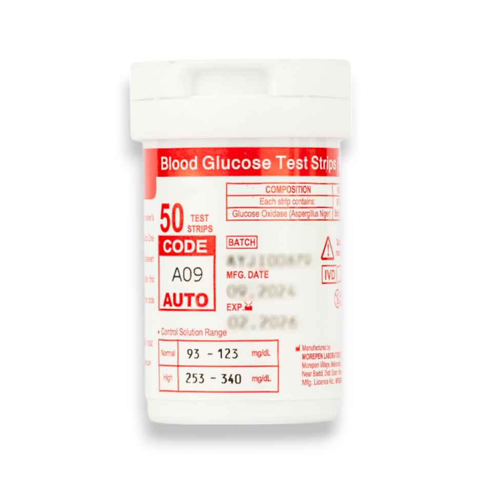  Gluco One BG 03 Blood Glucose Test Strip