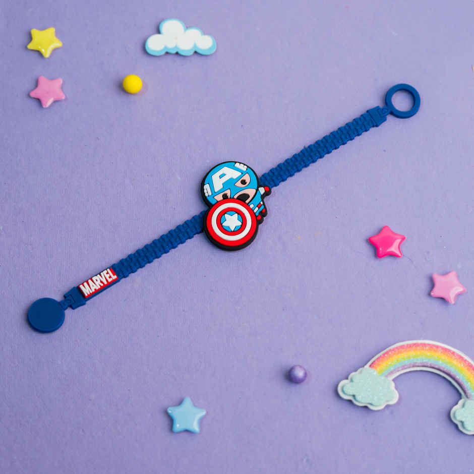 Captain America | Kids Rakhi | Pack of 1 | Marvel Rakhi