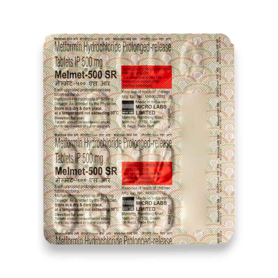 Melmet-500 SR Tablet PR