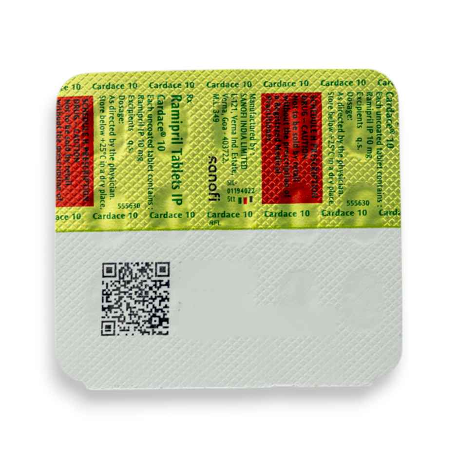 Cardace 10 Tablet