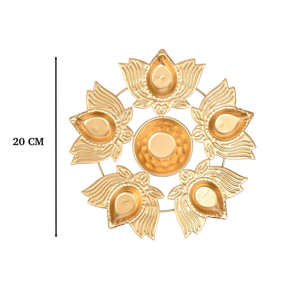 Lotus Design Urli Diya | Mad Over Print