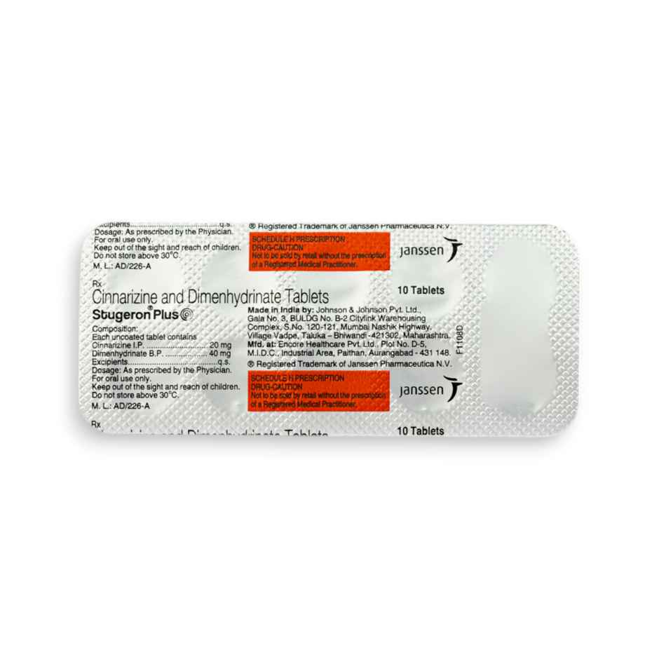 Stugeron Plus Tablet