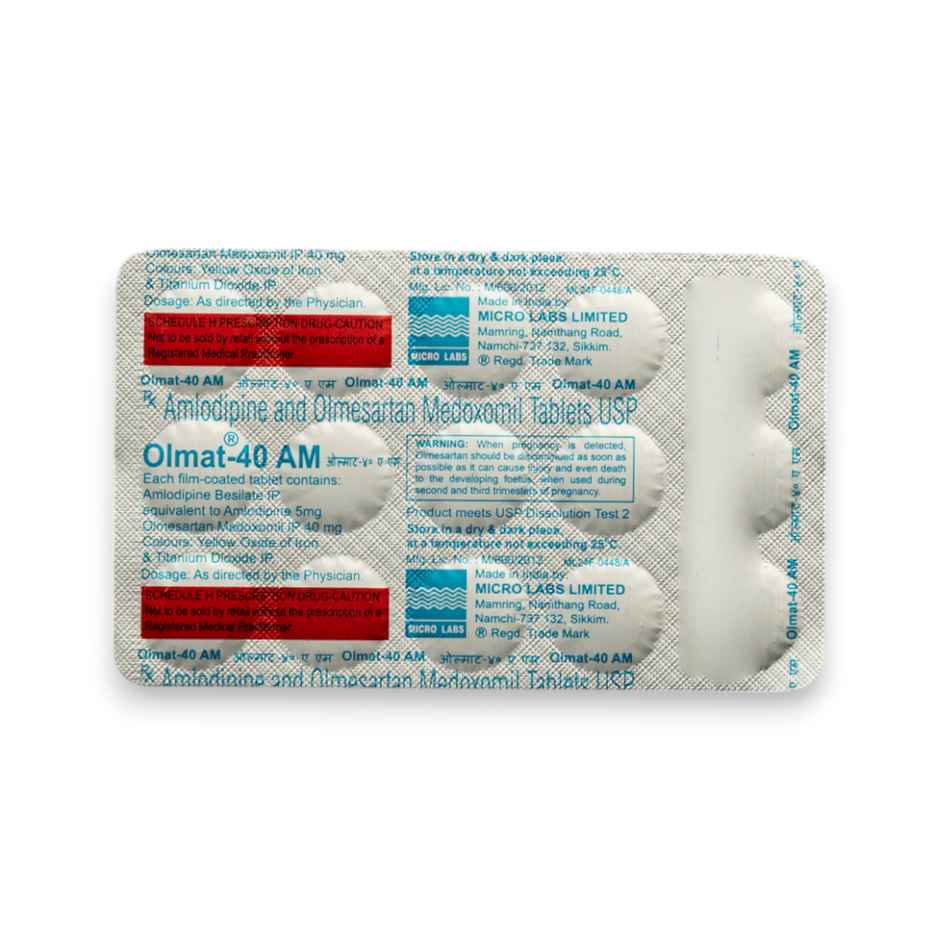 Olmat-40 AM Tablet