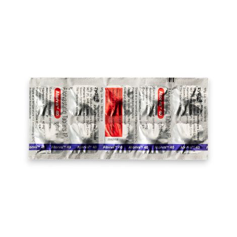 Atorva 40 Tablets