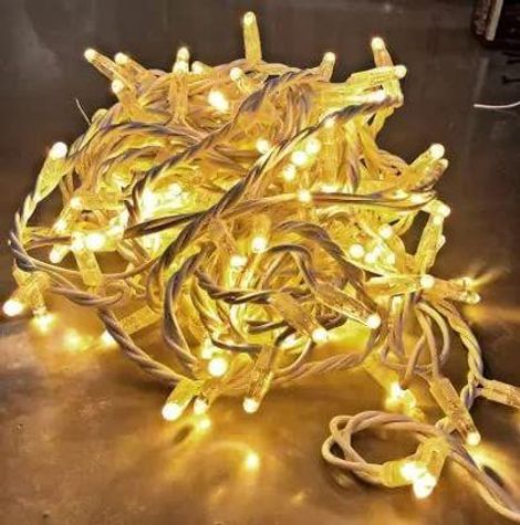 DesiDiya String LED Rice Light - Gold
