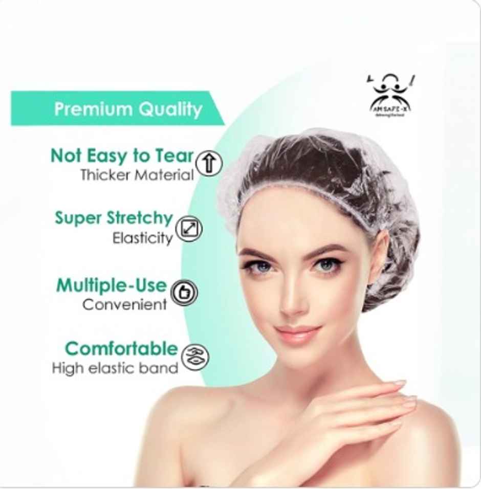 Am Safe X Reusable Shower Cap