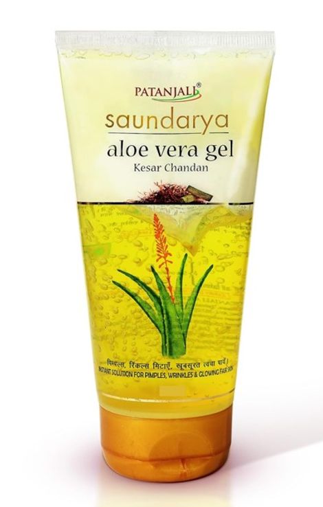 Patanjali Ayurveda Saundarya Aloe Vera Kesar Chandan Gel 150mL