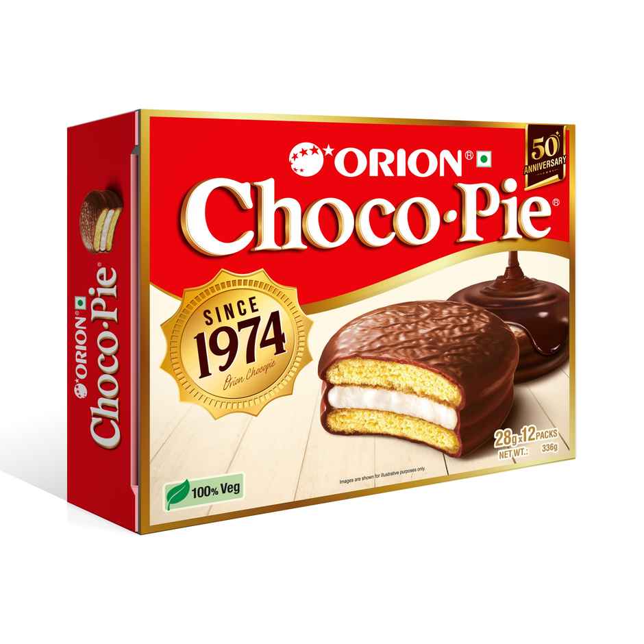 Orion Choco Pie - Chocolate Coated Soft Biscuit