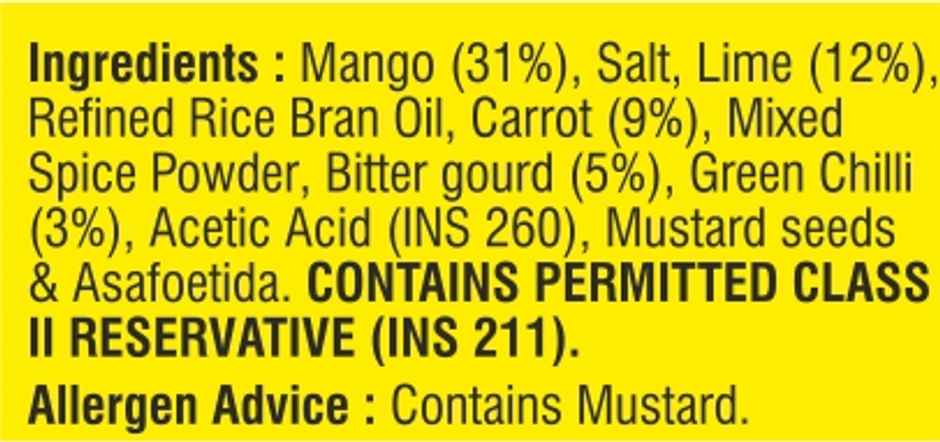 Swastiks Mix Vegetable Pickle