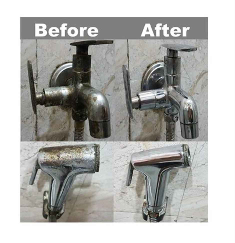 Unitedlys Faucet & Tap Cleaner - Eco-Friendly Stainless Steel Shiner & Stain Remover