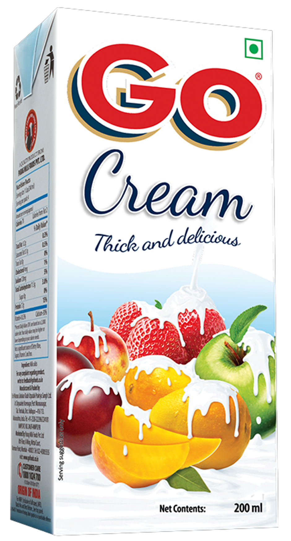 Go Cream - Fresh (Carton)