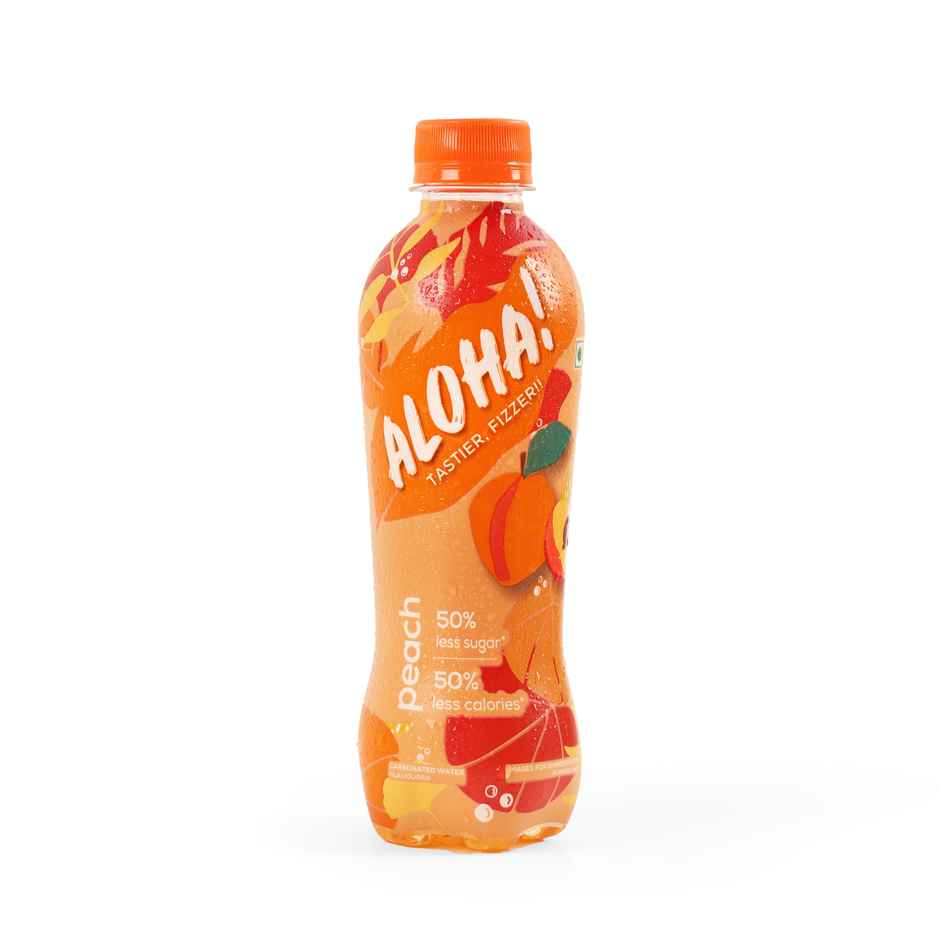 Aloha Peach Flavoured Soft Drink | Refreshing