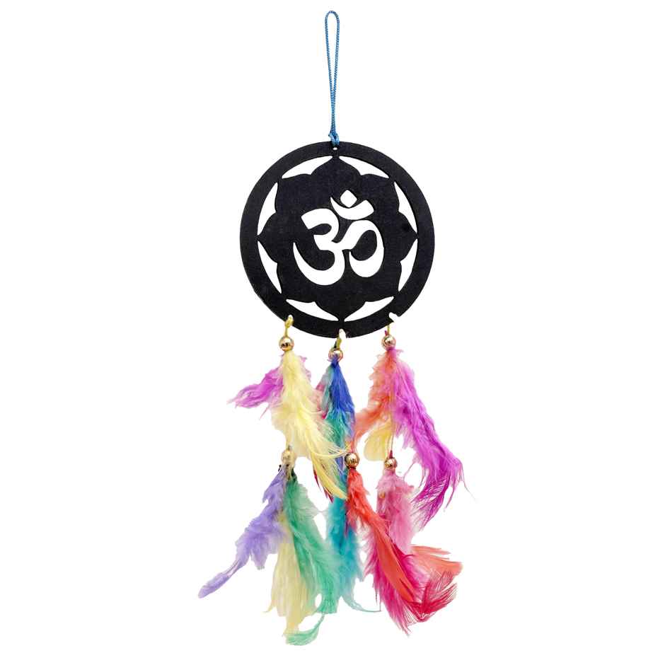Divine Vibes Fancy Om Car Hanging Car Rear View Mirror