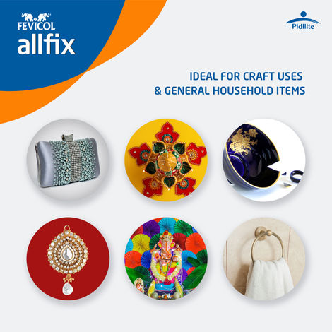 Fevicol Allfix Clear and Non-Staining All Purpose Adhesive (20 ml)