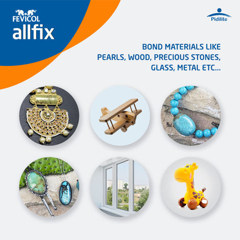 Fevicol Allfix Clear and Non-Staining All Purpose Adhesive (20 ml)