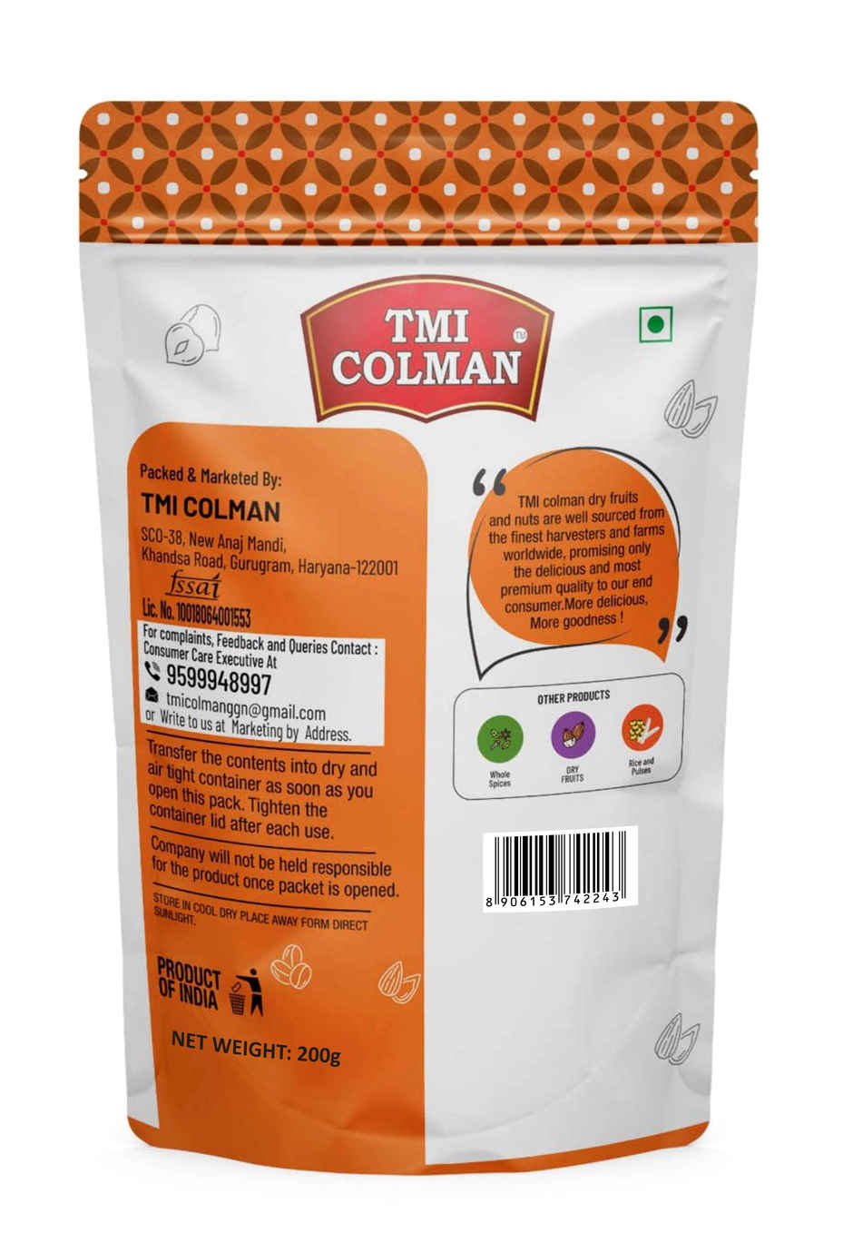 TMI COLMAN Raisins Premium