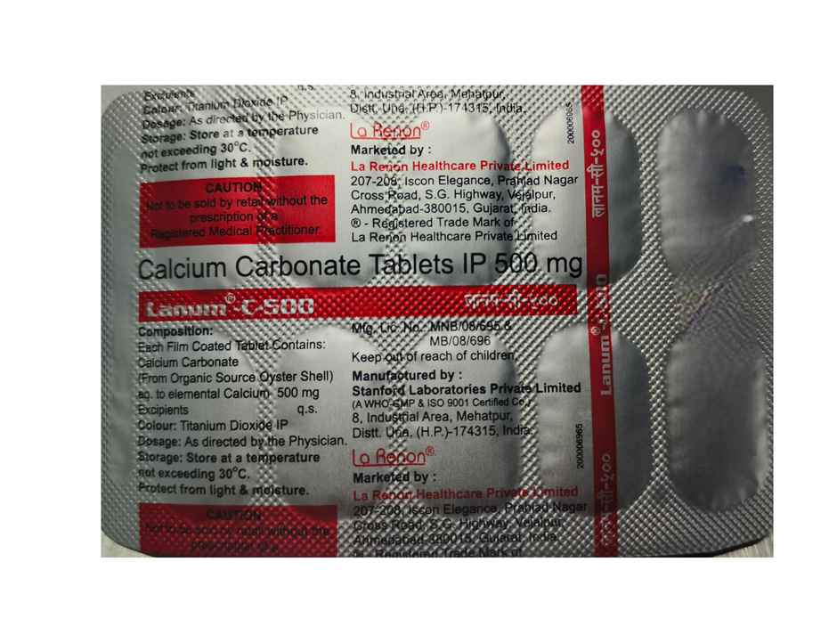 Lanum-C-500 Tablet