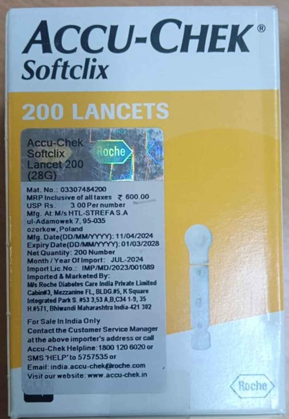Accu-Chek Softclix Lancet