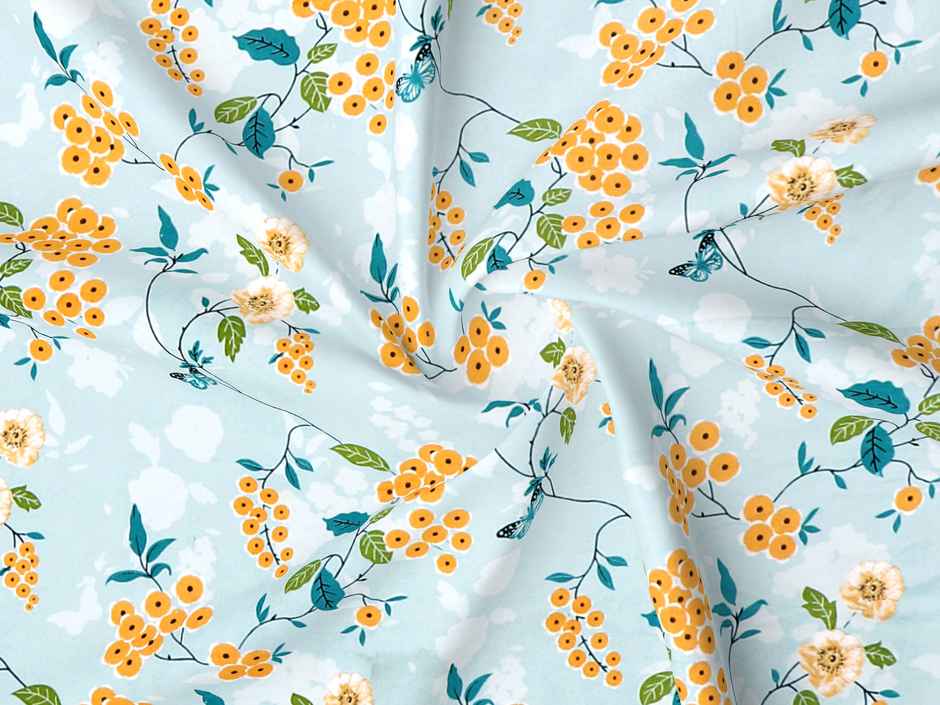 Dream Living 115 GSM Double Bedsheet Set |220 x 250 cm| With 2 Pillow Covers