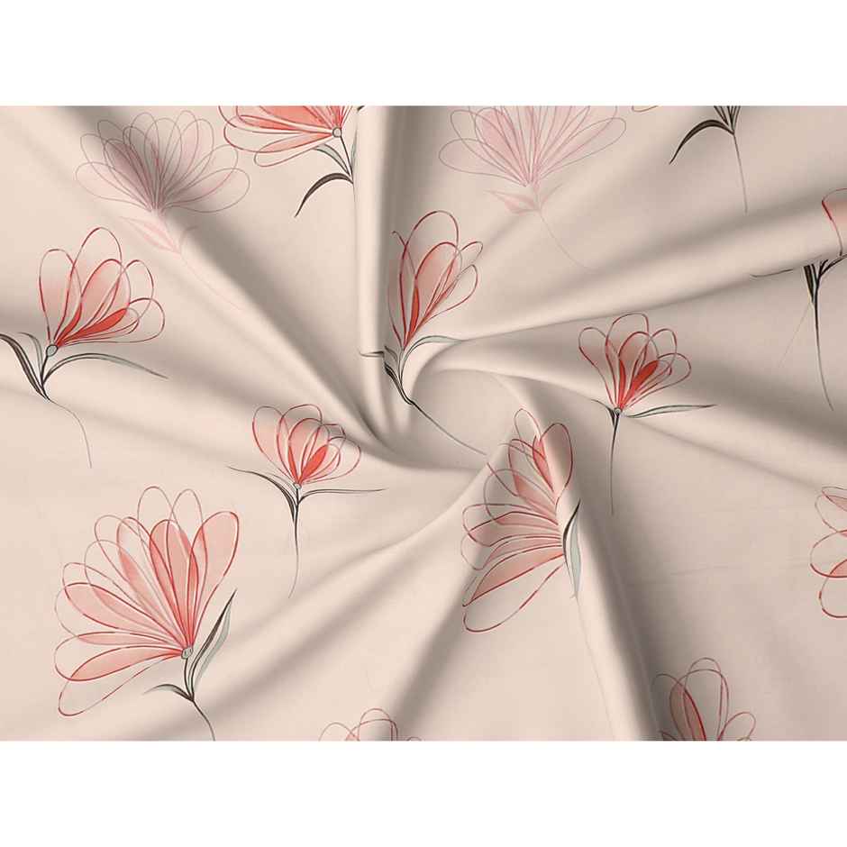 Dream Living Premium Cotton Rich Utsav | Double Bedsheet 135 GSM w/ 2 Pillow Covers 220x250 cm | 2