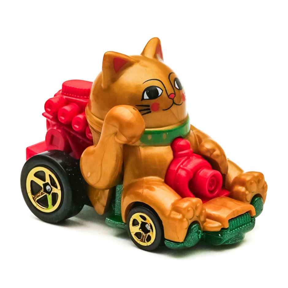 Hot Wheels Worldwide Basic Car HW FELINE LUCKY Toy Car for Kids and Collectors