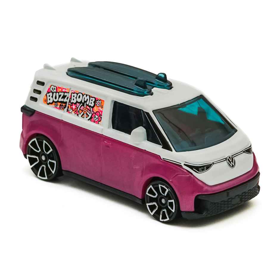 Hot Wheels Worldwide Basic Car HW VW ID. BUZZ BOMB Toy Car for Kids and Collectors