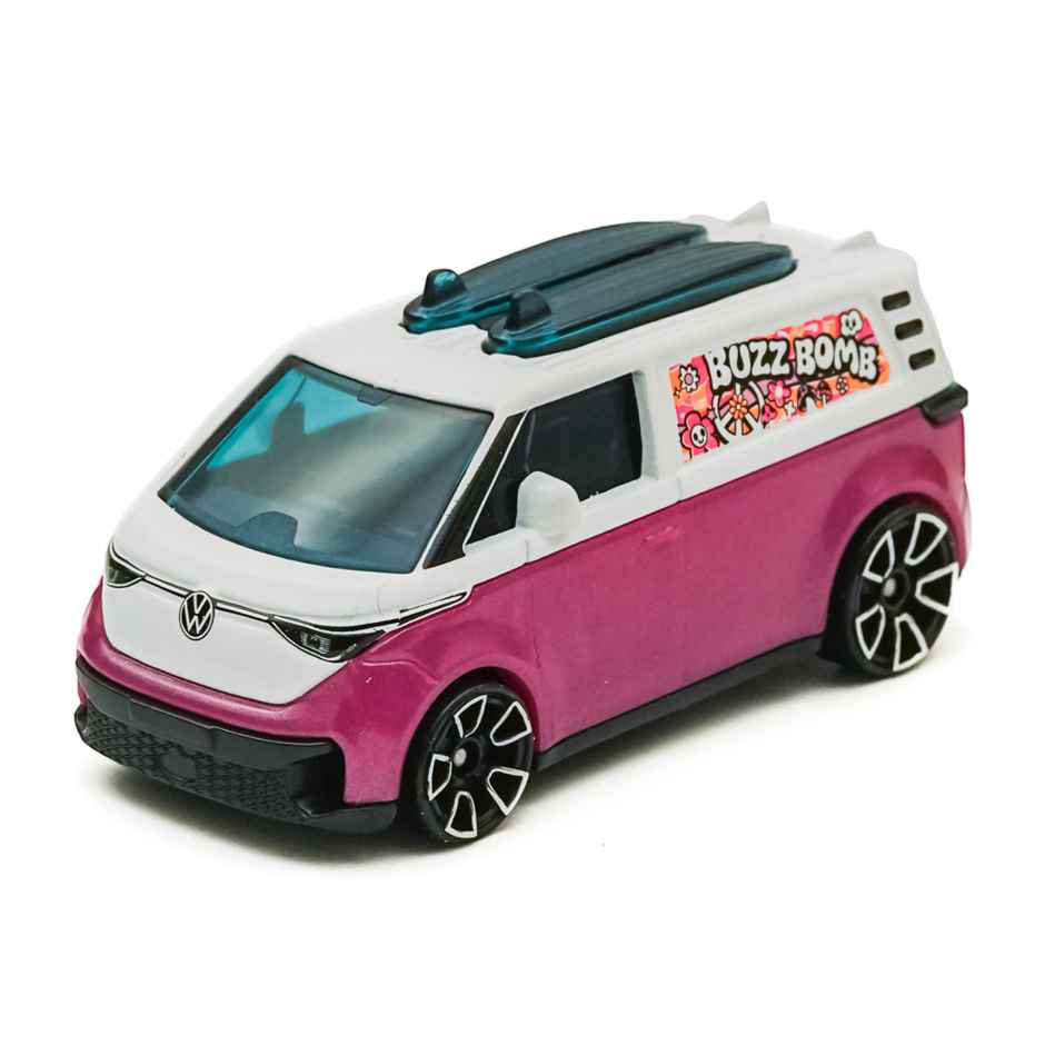 Hot Wheels Worldwide Basic Car HW VW ID. BUZZ BOMB Toy Car for Kids and Collectors