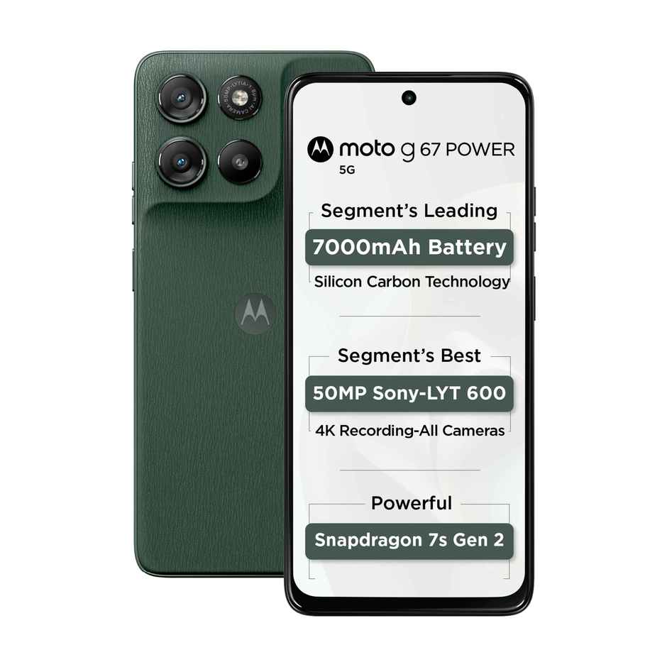 Motorola g67 Power Pantone Cilantro 8GB RAM 128GB Storage