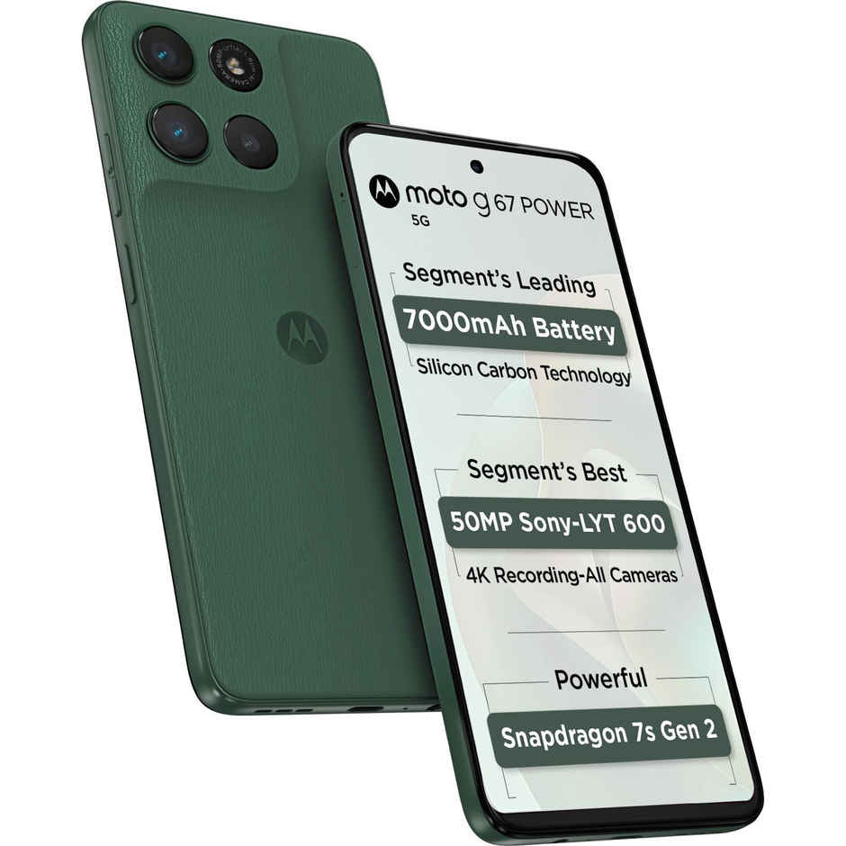 Motorola g67 Power Pantone Cilantro 8GB RAM 128GB Storage