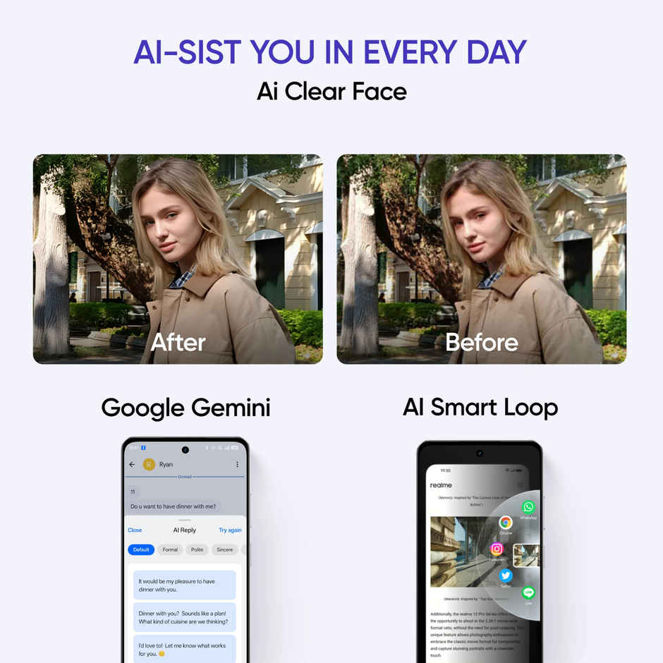 Realme P3 Lite 5G Onyx Black 4GB RAM 128GB Storage