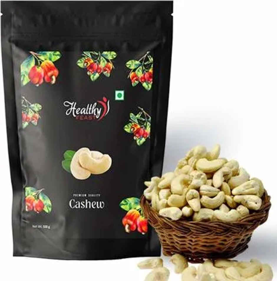 Healthy Feast Premium W320 Cashews (Kaju) Cashew Nuts