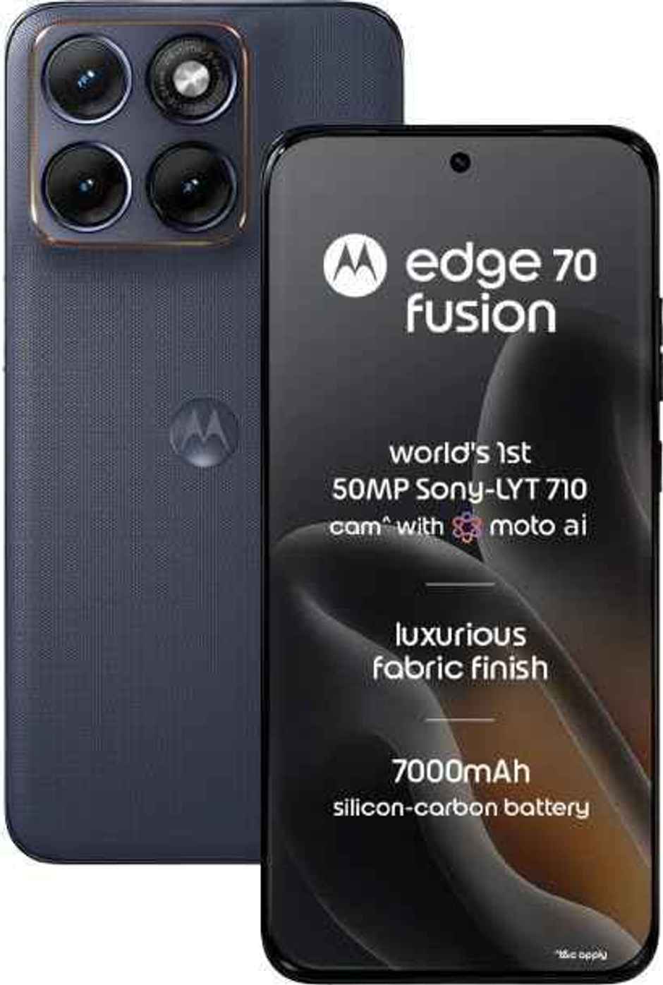 Motorola Edge 70 Fusion | 8 GB RAM | 128 GB Storage | 6.8 inch Display | 5G | Pantone Silhouette