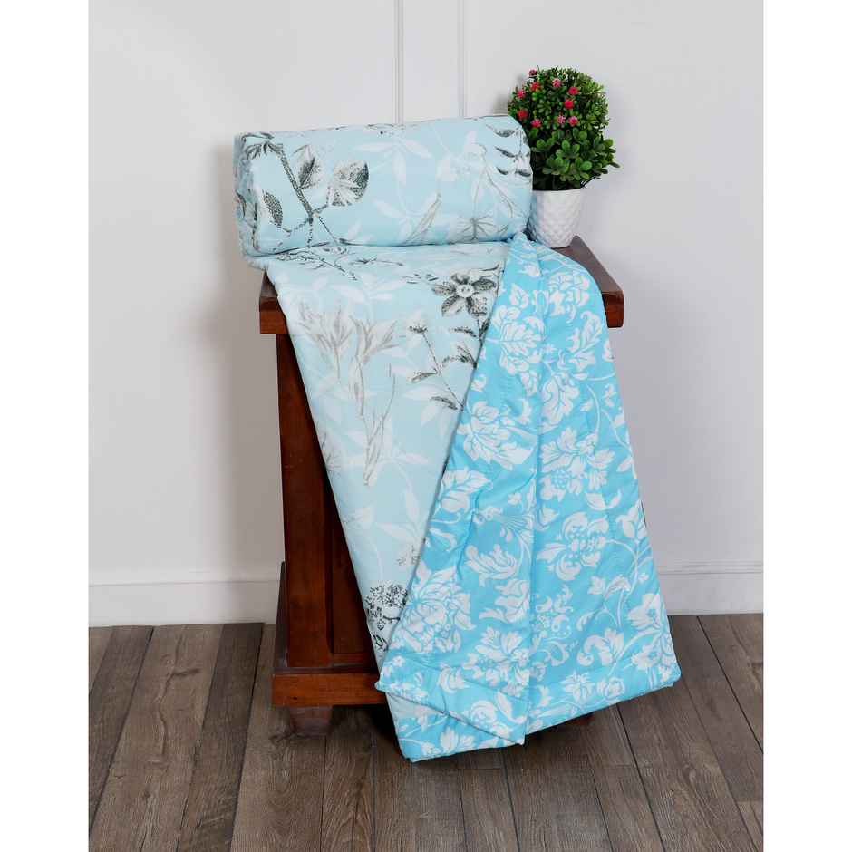 Dream Living Dohar Premium Super Soft Lightweight Multi Purpose Super Soft for Every Season | Blue