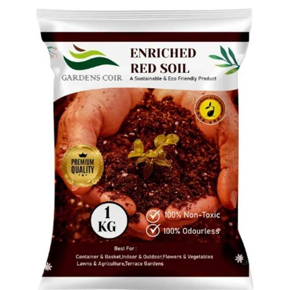Gardens Coir Pure Red Soil For Plants | Home Gardening
