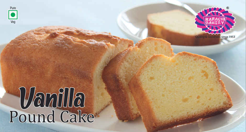 Karachi Bakery Vanilla Pound Cake | Veg