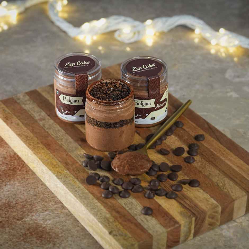 Zep Cake Premium Belgian Chocolate Mousse | Dessert Delight