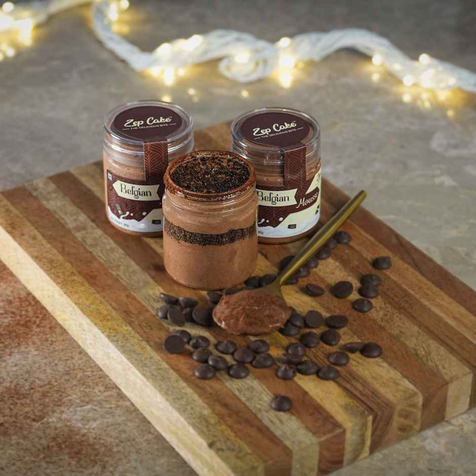 Zep Cake Premium Belgian Chocolate Mousse | Dessert Delight