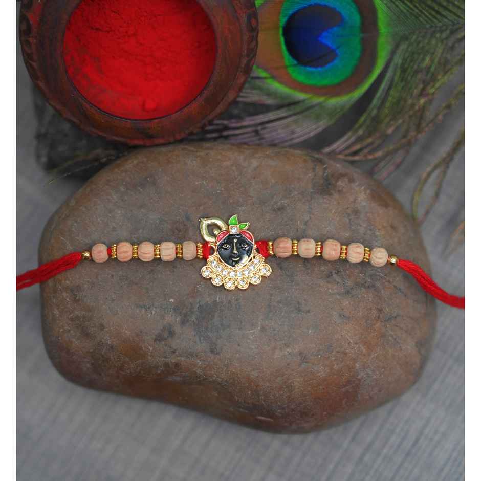 Shreenath Ji With Wooden Beads | Aurum