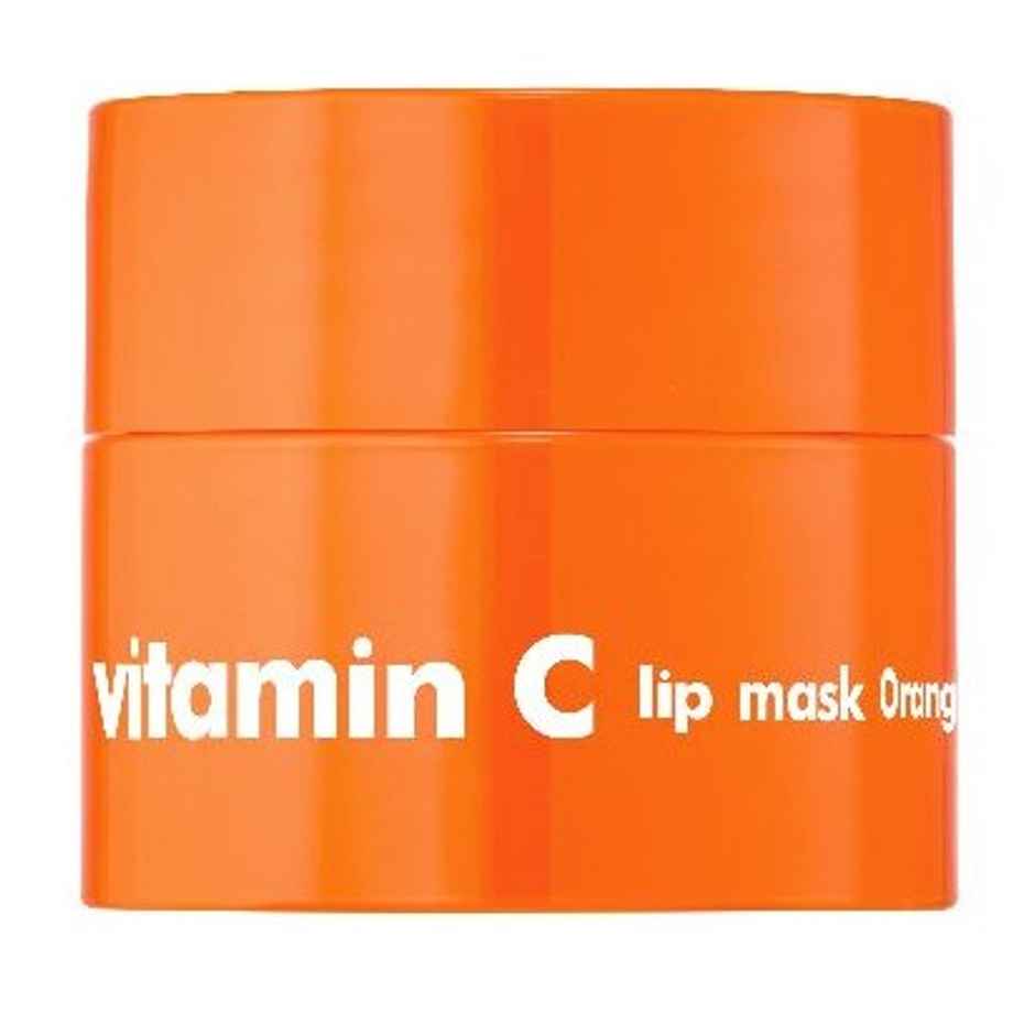 Tha Face Shop Vitamin C Lip Balm Mask With Niacinamide, Amino & Pro-Vitamin For Soft, Hydrated Lips
