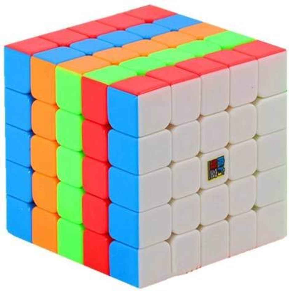 Kidara 5 by 5 Rubik's Cube | Brain Teaser Gift for Kids | Boost Creativity & Problem Solving Multicolor