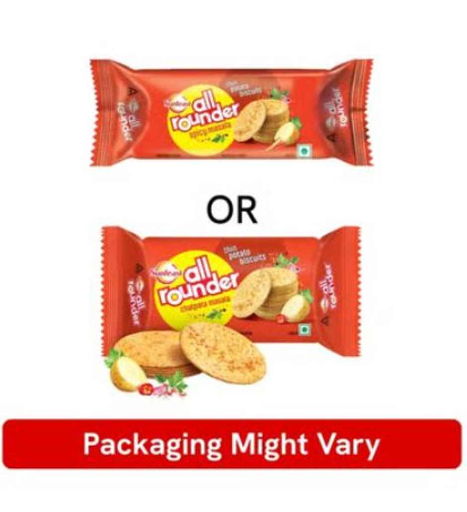 Sunfeast All Rounder Crunchy Potato Chatpata Masala Flavoured Crackers | Trans Fat-free Combo