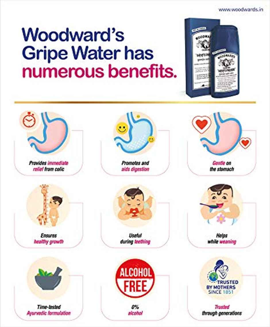 Woodward's Gripe Water Liquid 200mL