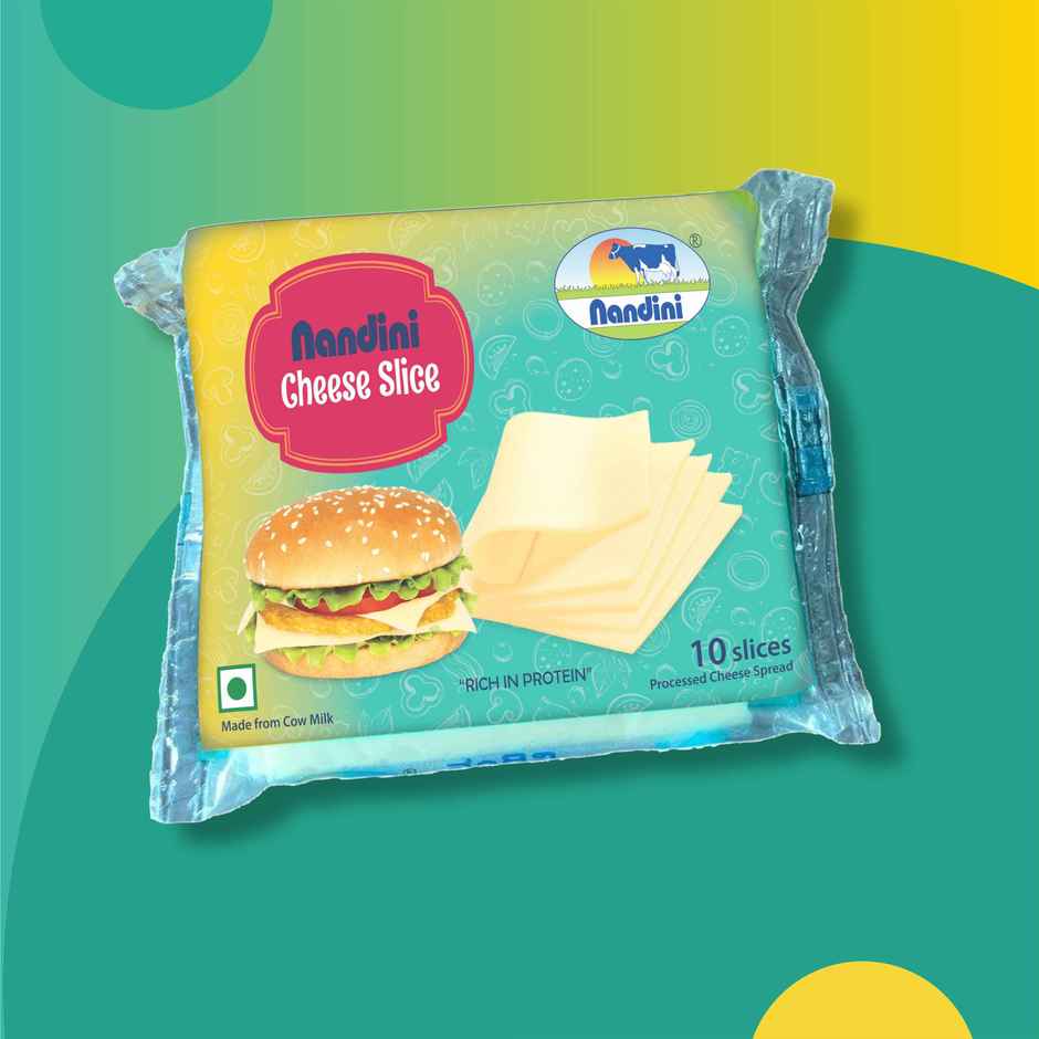 Nandini Processed Cheese- Slices