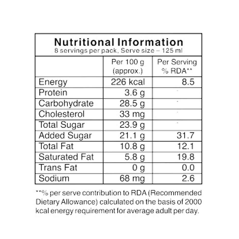 Vadilal American Nuts Ice Cream Tub | Creamy & Nutty